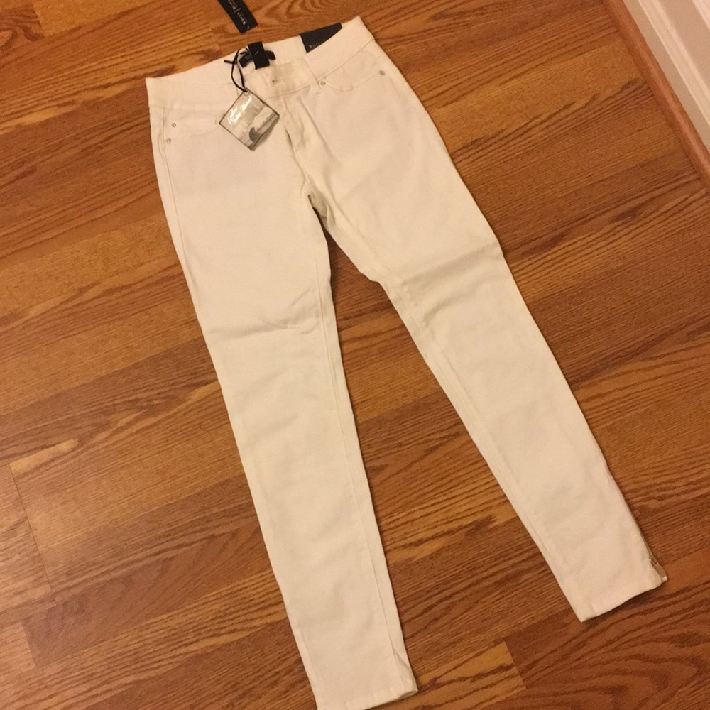 White House Black Market white jeans